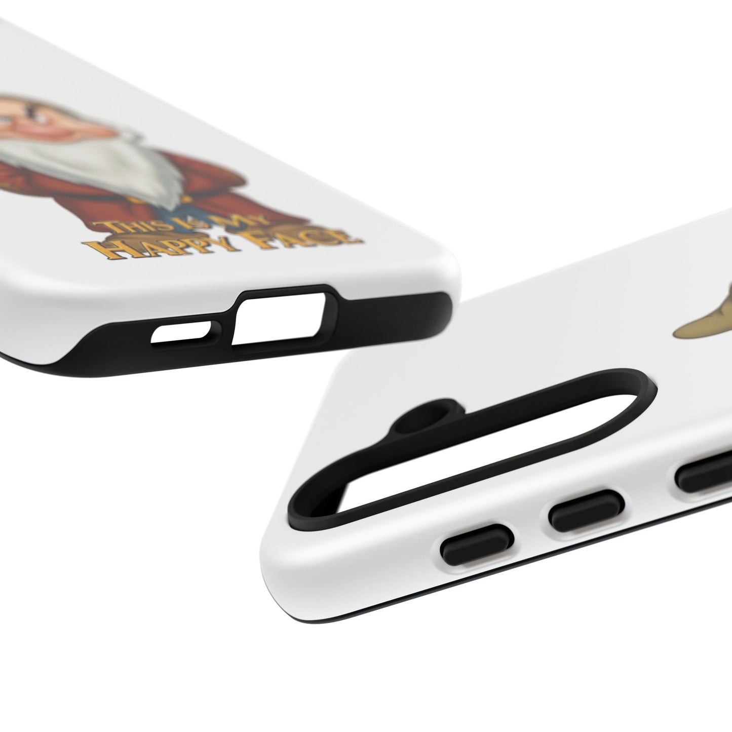 Samsung Phone Case - Grumpy Dwarf 'This is My Happy Face'