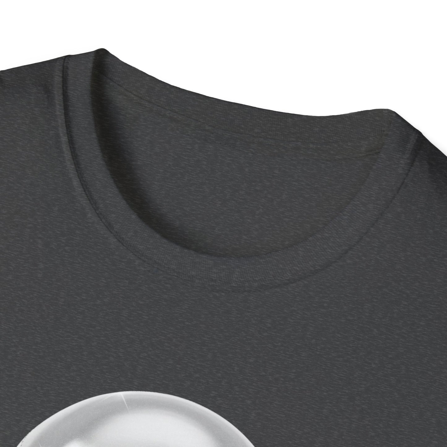 Chrome Skull Graphic Tee - Edgy Metallic Skull Shirt - Retro Rock Vibe, Dark Aesthetic, Unisex Cool Gift - Trendy Fashion Statement Top