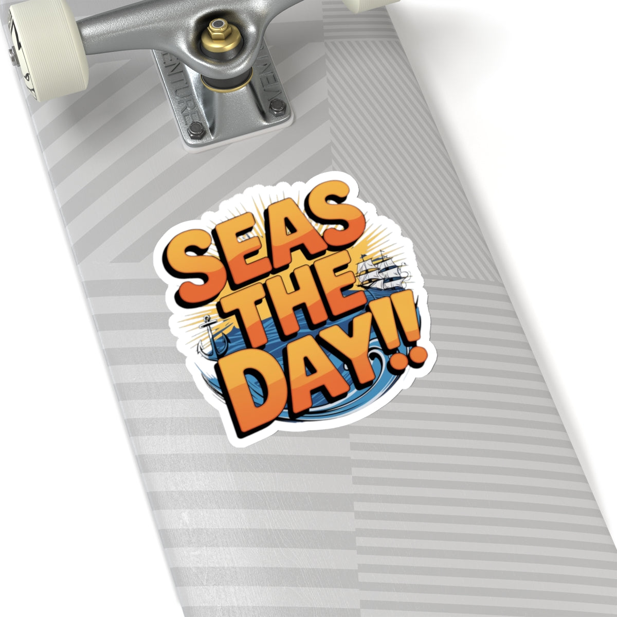Sticker - Seas the Day Pun