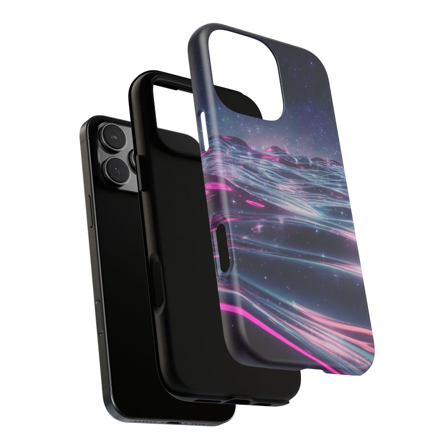 iPhone Case - Galactic Ocean and Sky Tough Case