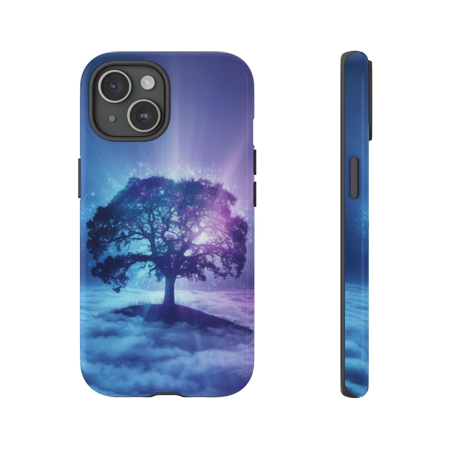 iPhone Case with Dreamy Tree Design