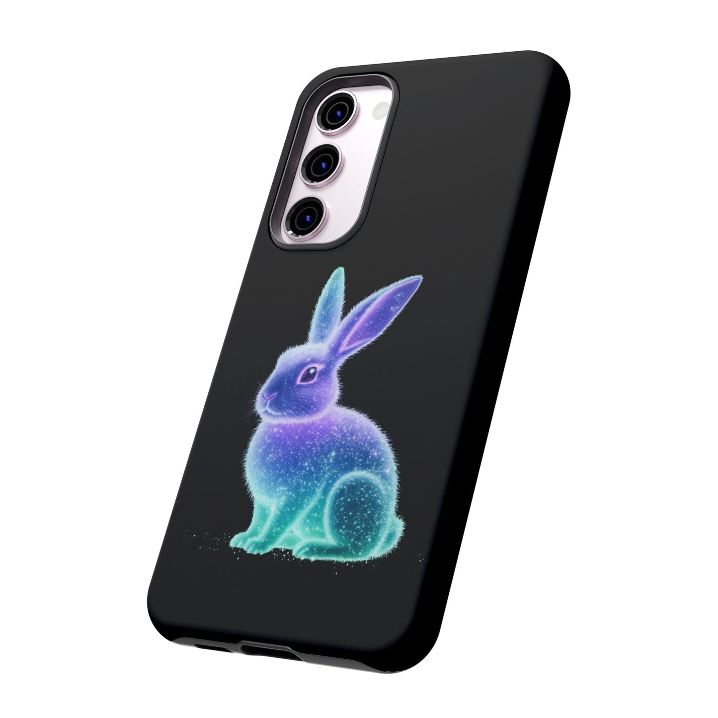Samsung Case Bioluminescent Easter Bunny Design Easter Phone Case Easter Bunny Samsung Case Easter Accessory