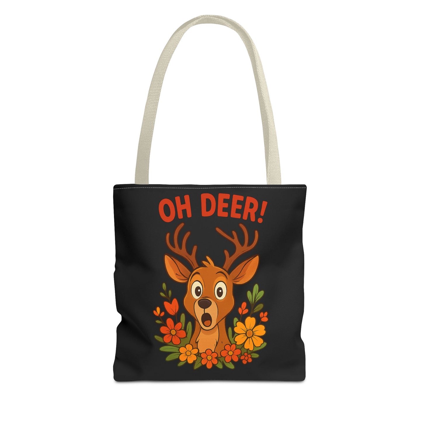 Oh Deer Tote Bag Wildlife Bag Deer Tote Nature Bag Grocery Bag Reusable Tote