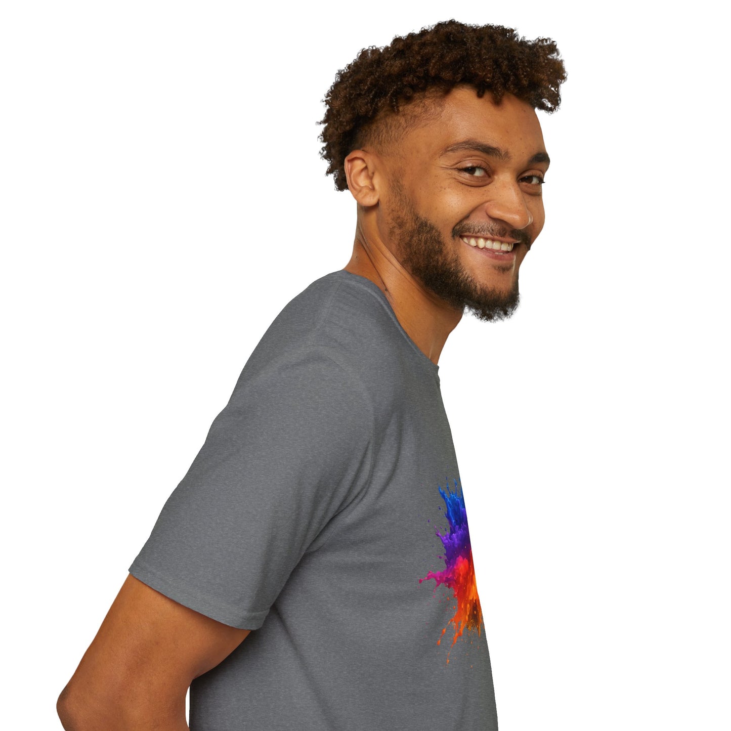 Color Burst Paint Splash Shirt – Vibrant Abstract Art Tee for Creatives & Color Lovers Colorful Apparel