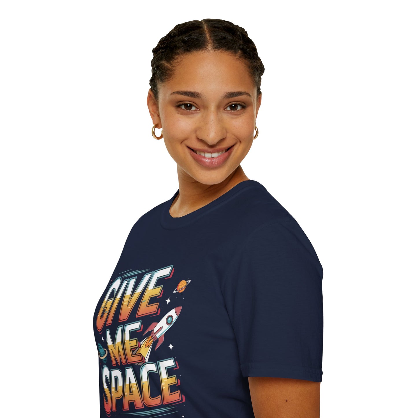 Give Me Space Shirt | Funny Space T-Shirt for Men Women | Rocket Planet Graphic Tee | Sarcastic Galaxy Shirt | Gift for Introverts