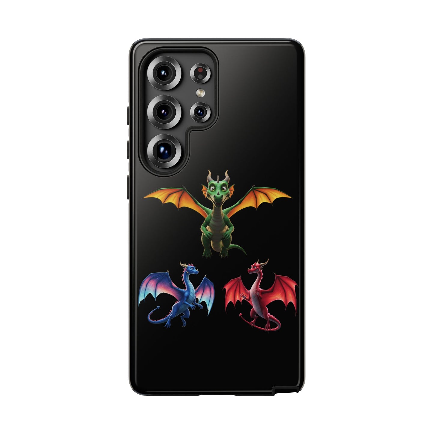 Protective Dragon Phone Case for Samsung Galaxy - Fantasy Art Durable Cover - Bookish Mythical Gift for Teens & Adults Twilight Aesthetic