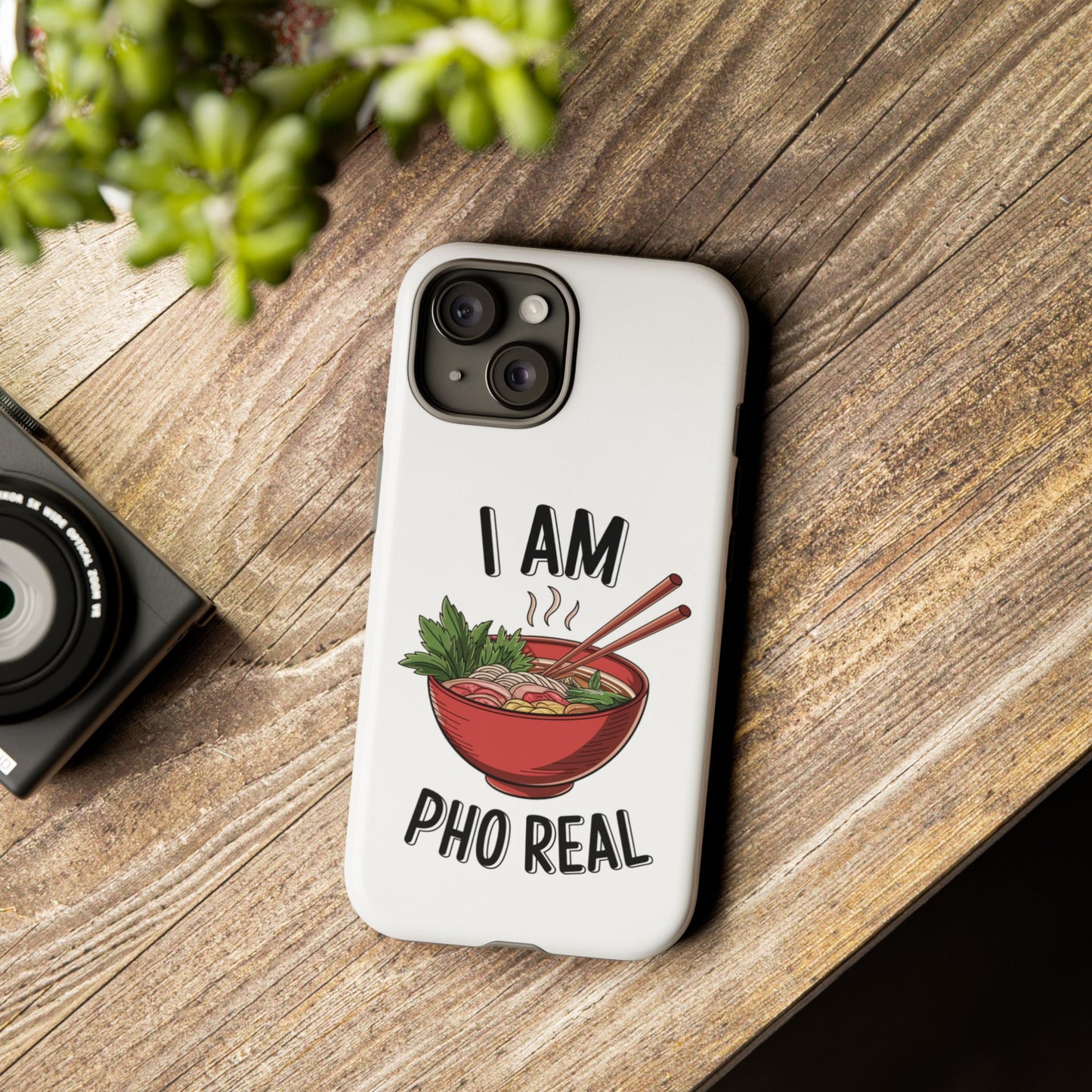 Pho Real Tough Phone Case Pho iPhone Case Foodie Phone Case
