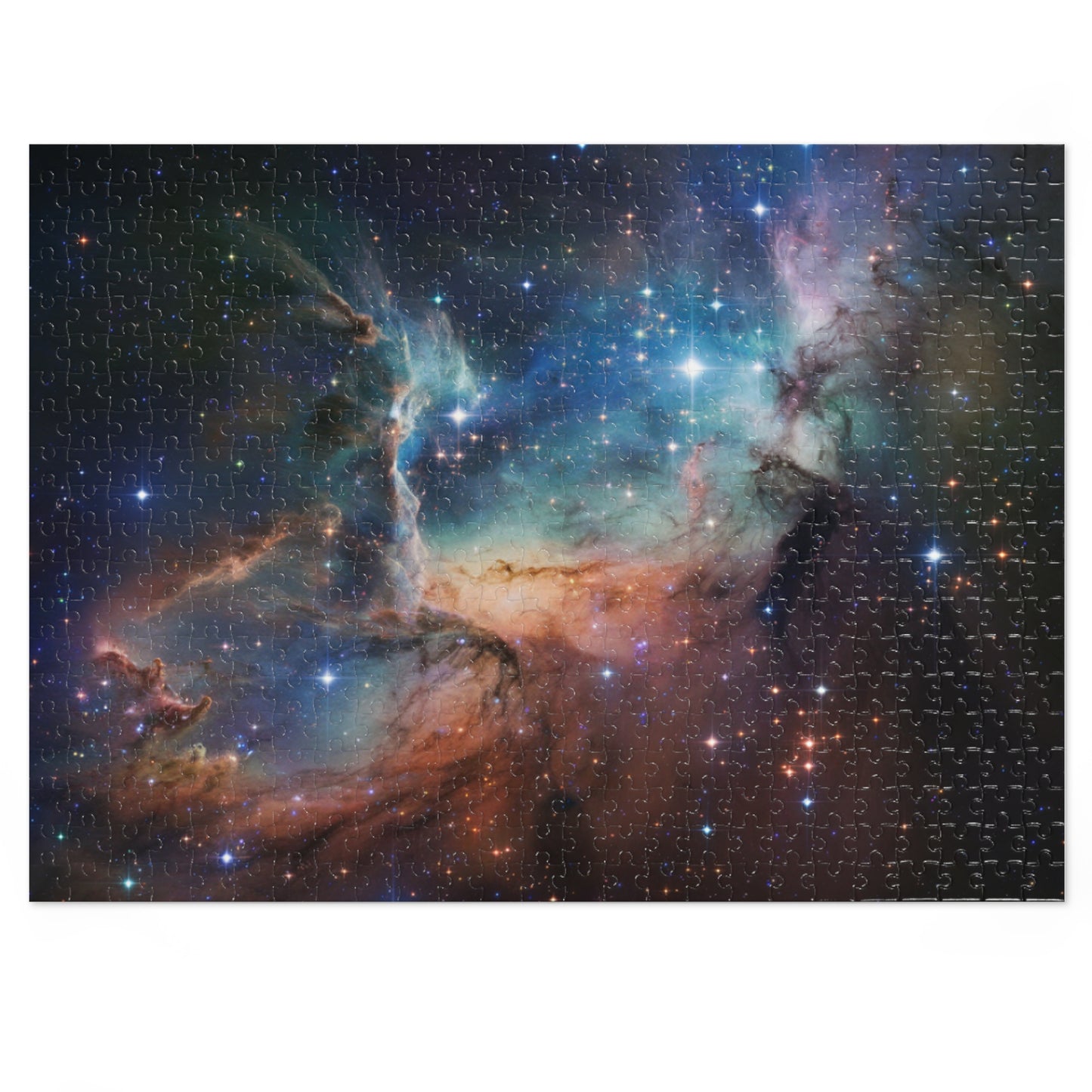 Jigsaw Puzzle Cosmic Space Art Galactic Game Star Puzzle