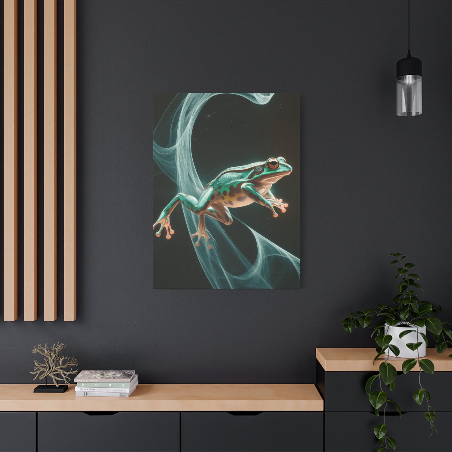 Canvas Print - Amazing Frog Design