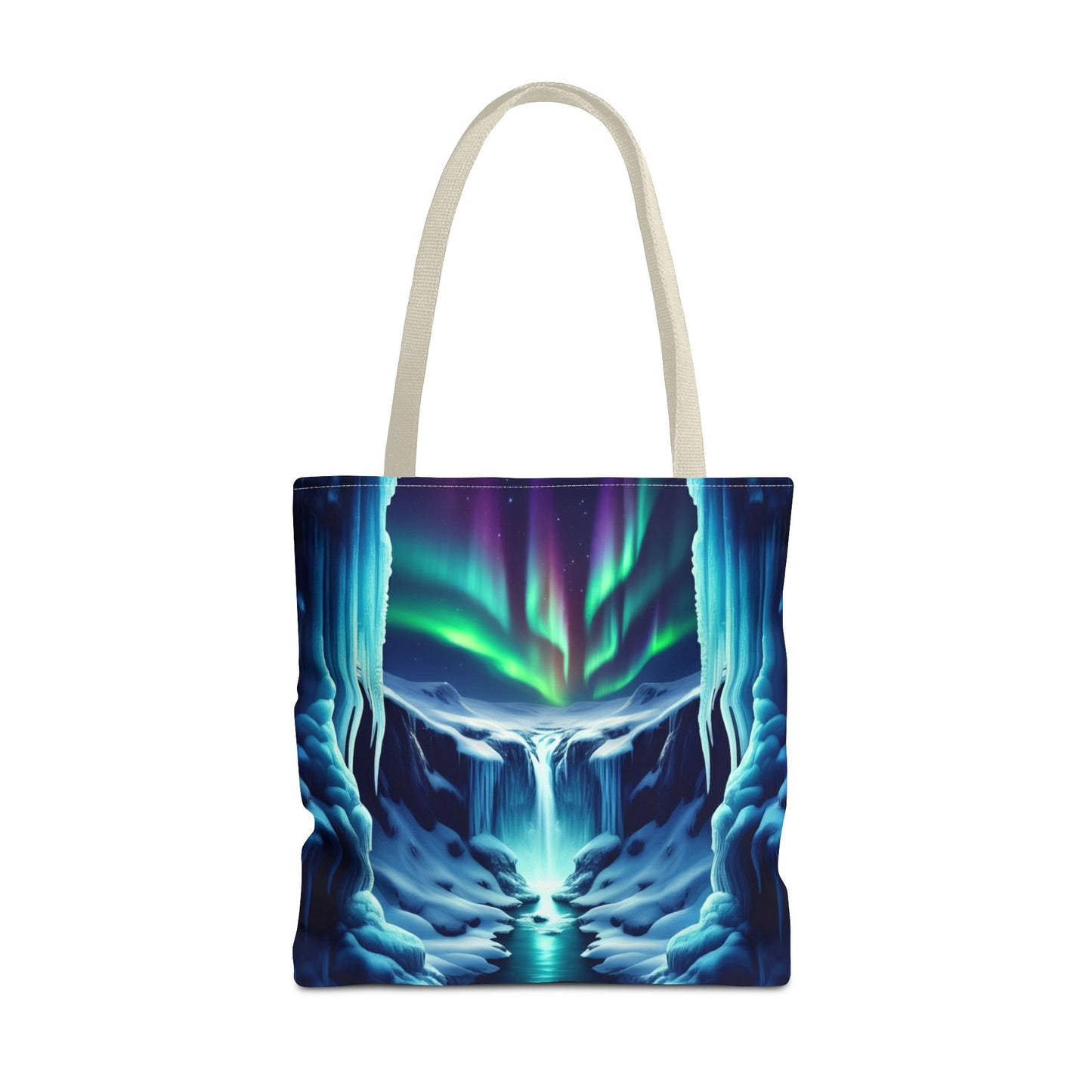 Icy Landscape Tote Bag