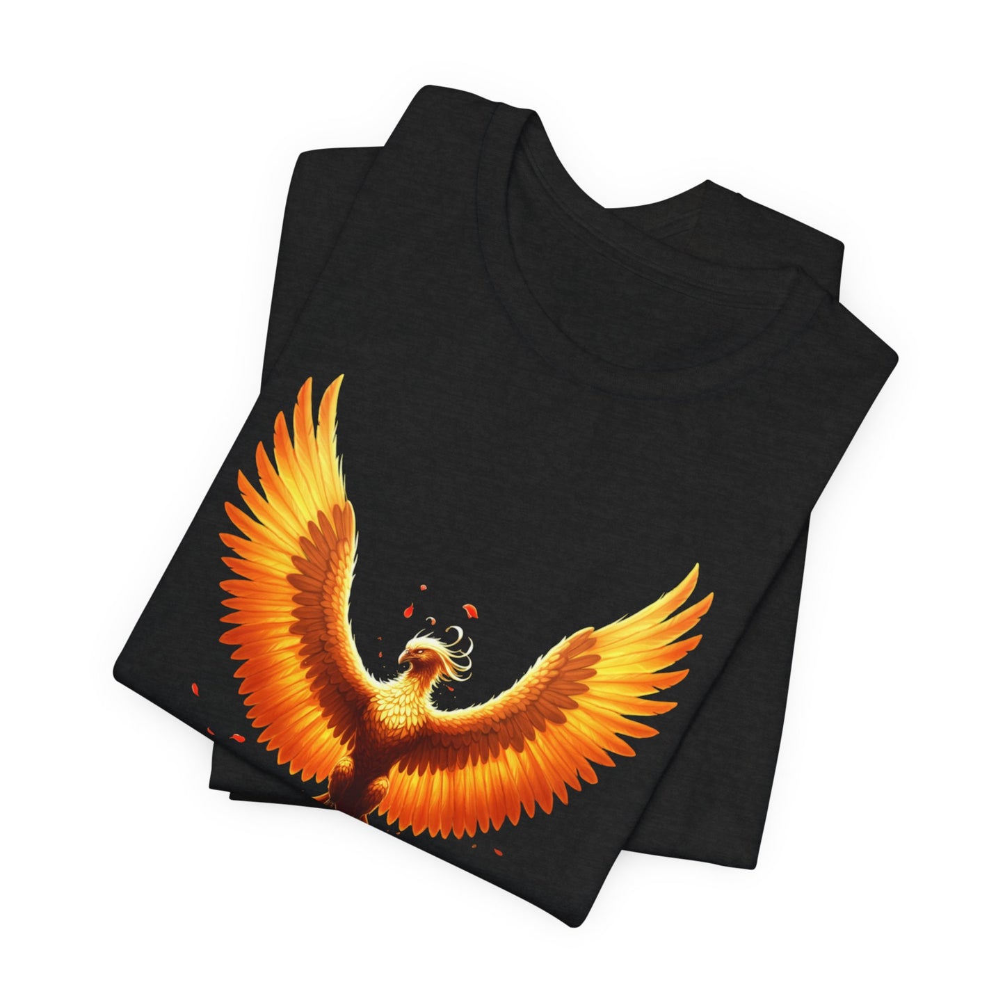 Phoenix Rising Shirt • Fiery Phoenix Graphic Tee • Rebirth Transformation Myth Shirt • Firebird Art Tee • Unisex Gift Tee XS‑5XL