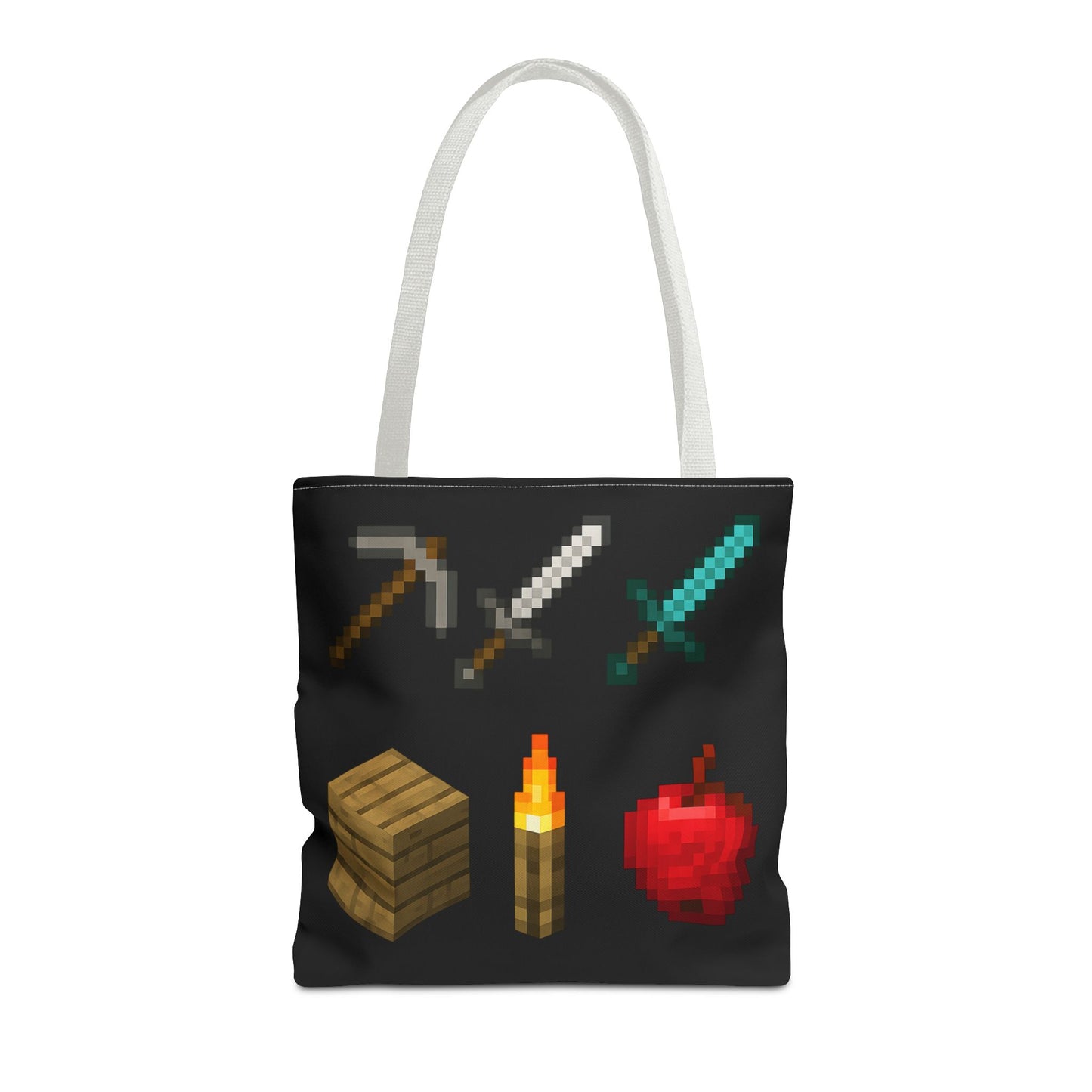 Minecraft Inspired Tote Bag Adventure Awaits Shopping Bag Reusable Tote Summer Bag