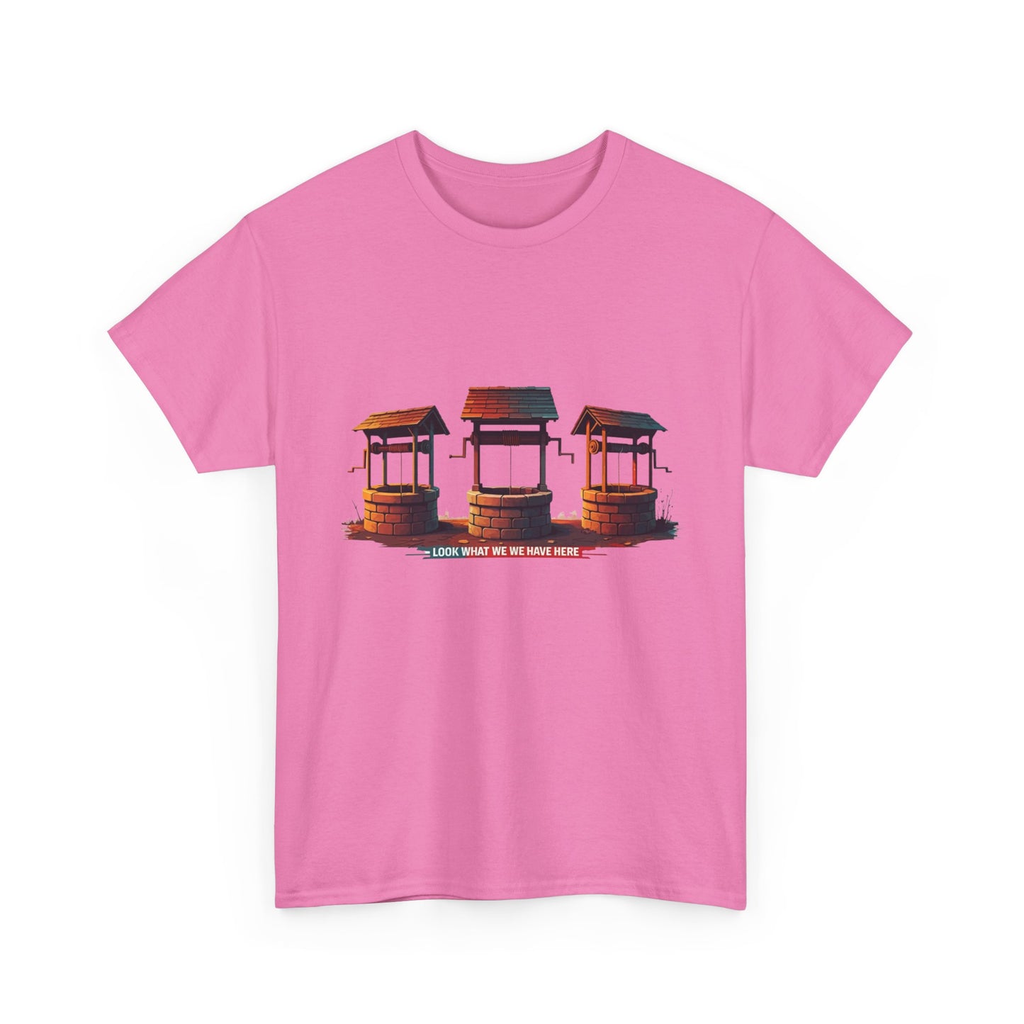 Funny “Well Well Well” T-Shirt • Pun Graphic Tee with Wishing Wells • Retro Vintage Humor Shirt • Gift for Pun Lovers & Joke Fans