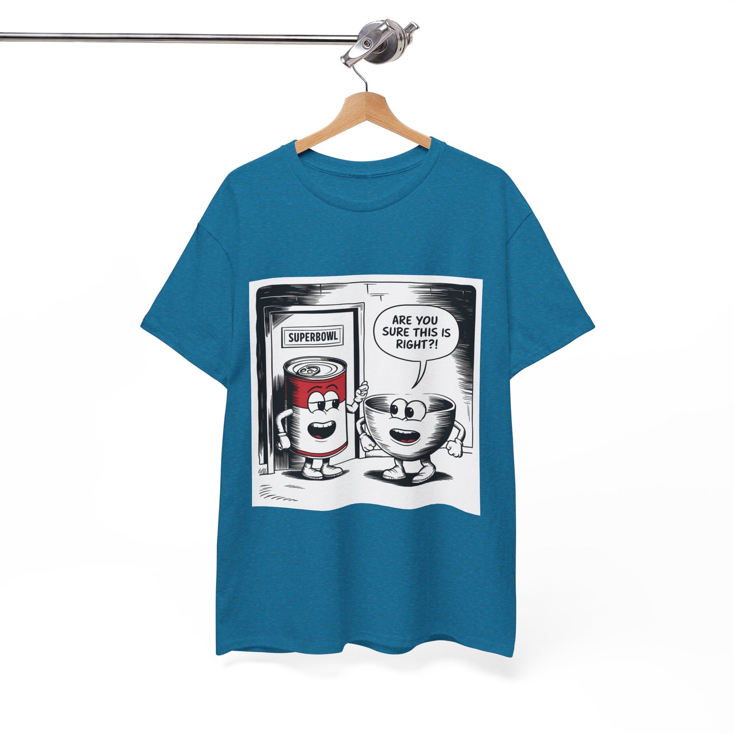 Comic Unisex Tee - Superbowl Design