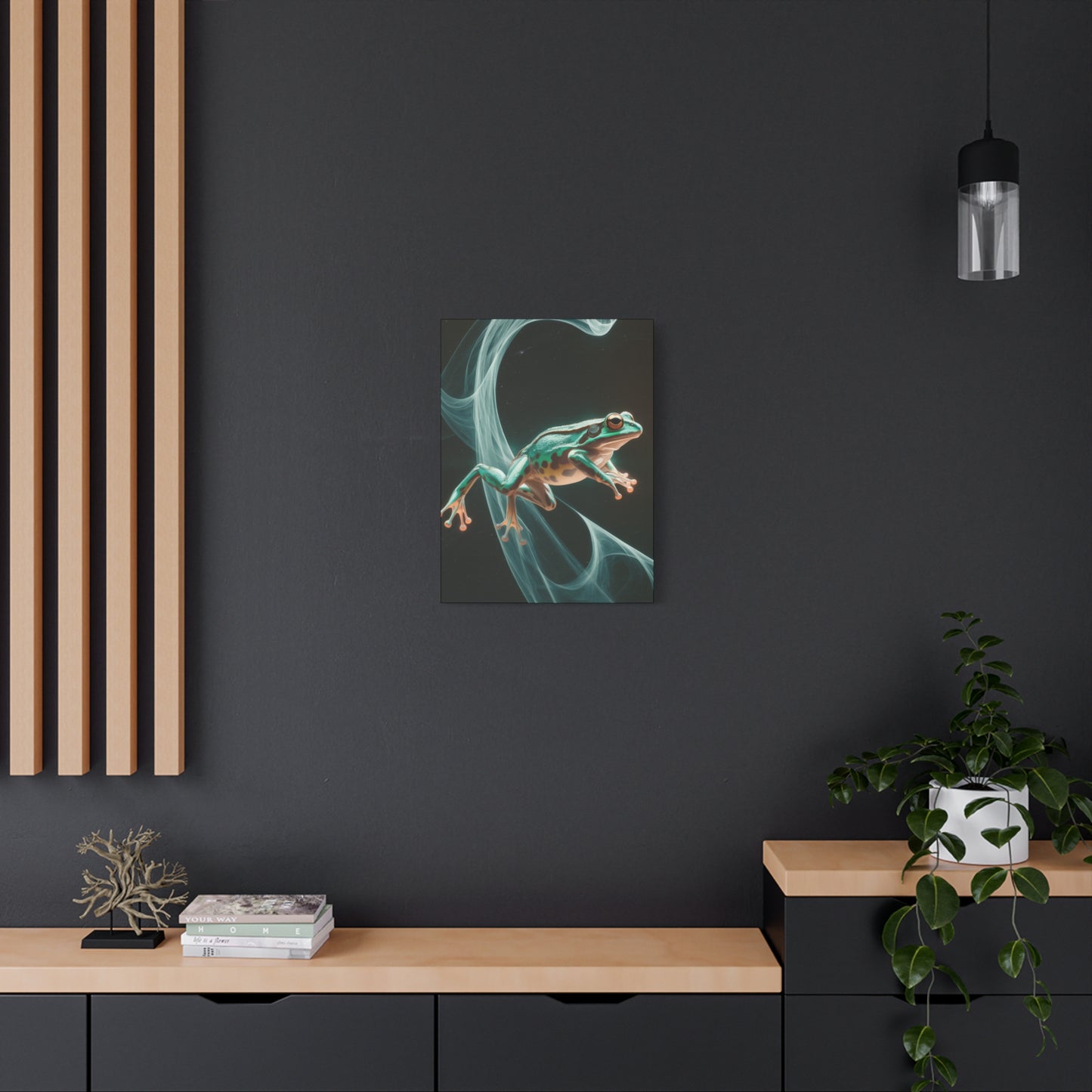 Canvas Print - Amazing Frog Design