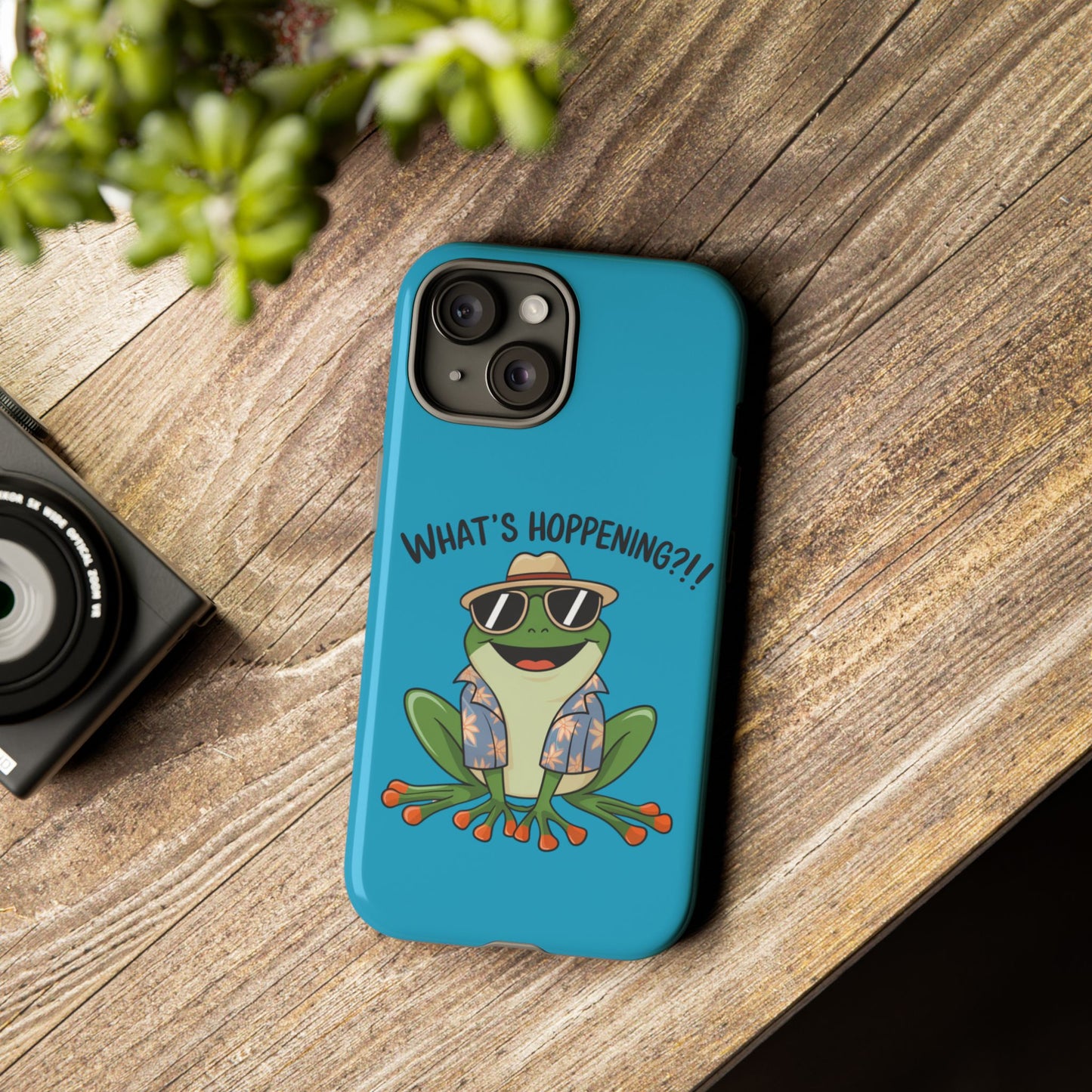iPhone Case - Frog 'What's Hoppening'