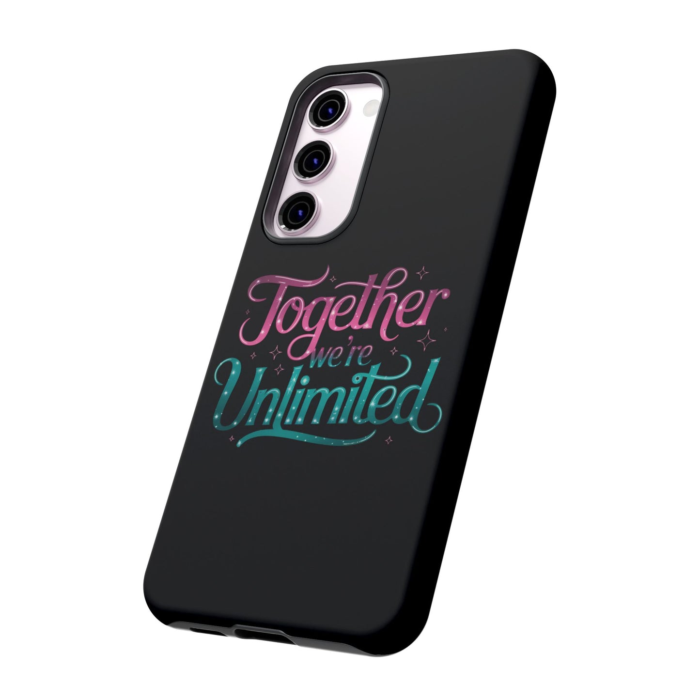 Samsung Case Musical Quote 'Together We're Unlimited' Musical Phone Case