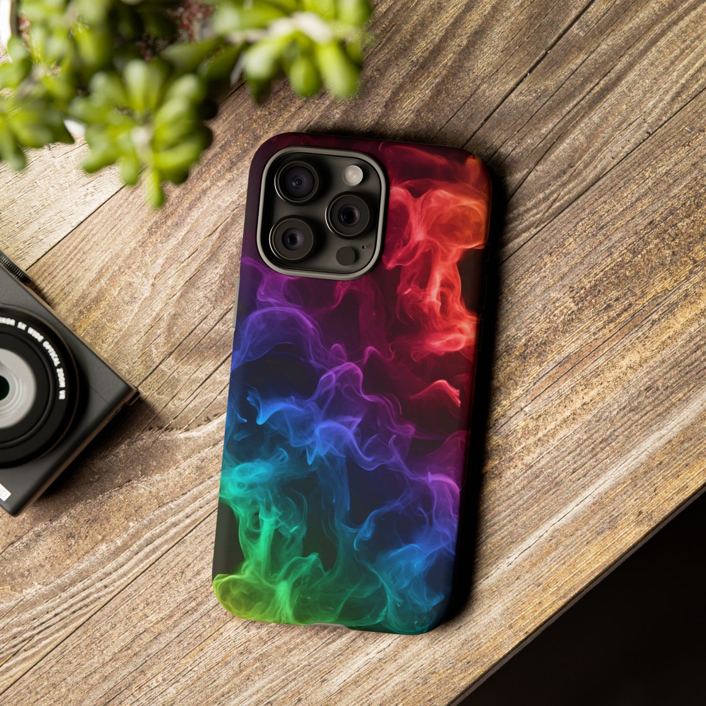 Colorful Smoke iPhone Case