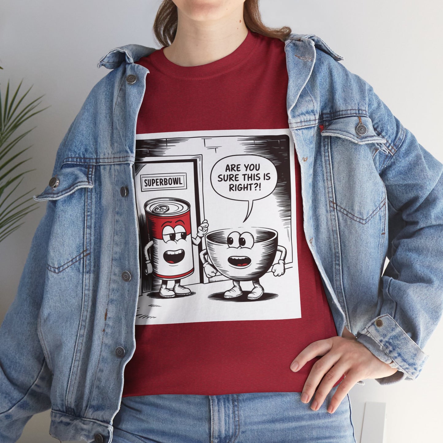 Comic Unisex Tee - Superbowl Design