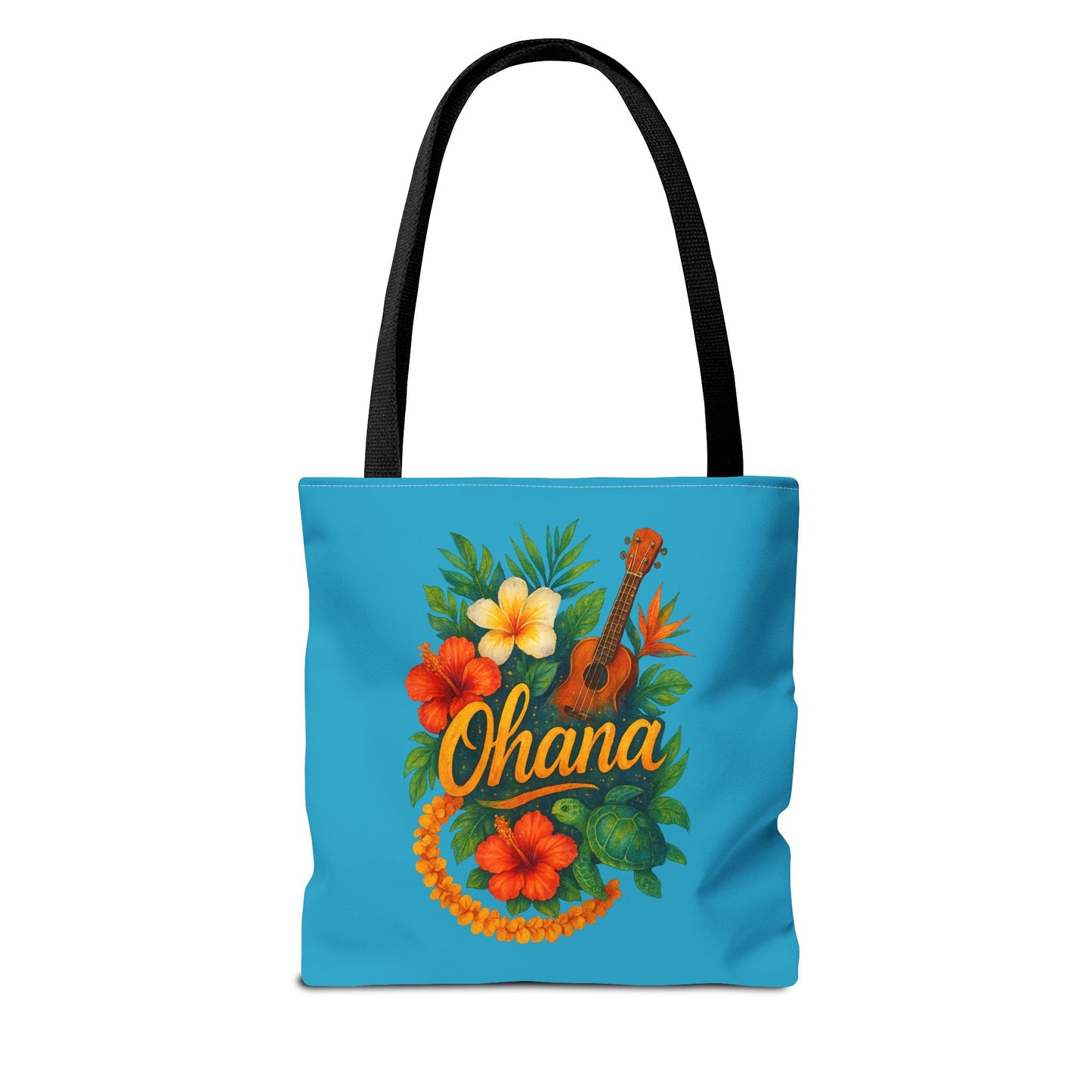 Hawaiian Ohana Tote Bag | Tropical Reusable Beach Bag | Aloha Gift Idea | Island Vibes Bag | Summer Tote | Luau Party Favor | Coastal Bag