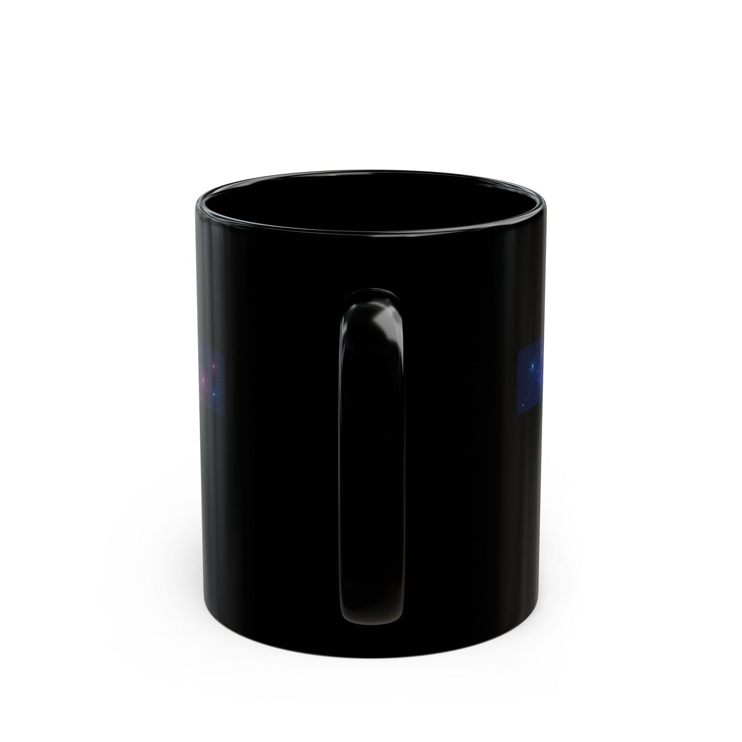 Galaxy Cross Coffee Mug – Celestial Cosmic Cross Design, Space Nebula Drinkware, Galaxy Art Mug, Trendy Astronomy Gift