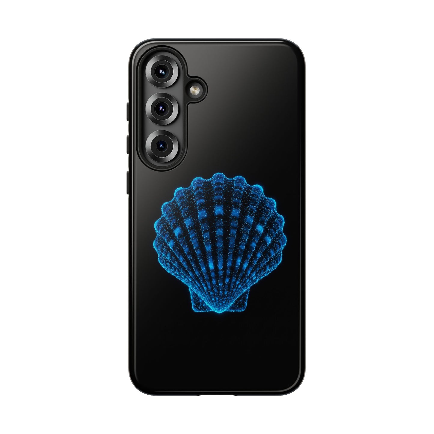 Samsung Phone Case Bioluminescent Shell Design Nautical Phone Case Beach Accessory