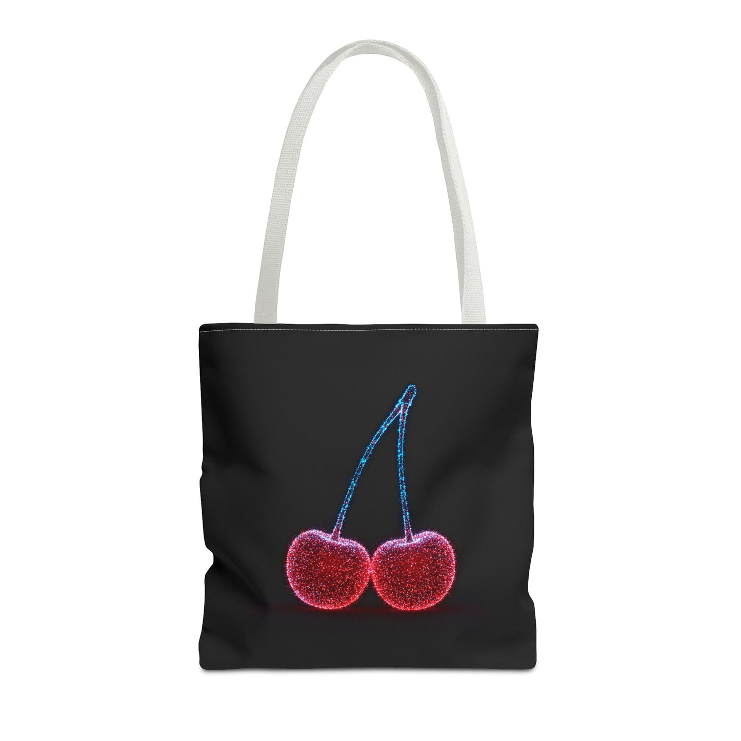 Sparkling Cherry Tote Bag Reusable Bag Shopping Bag Cherry Bag Reusable Tote