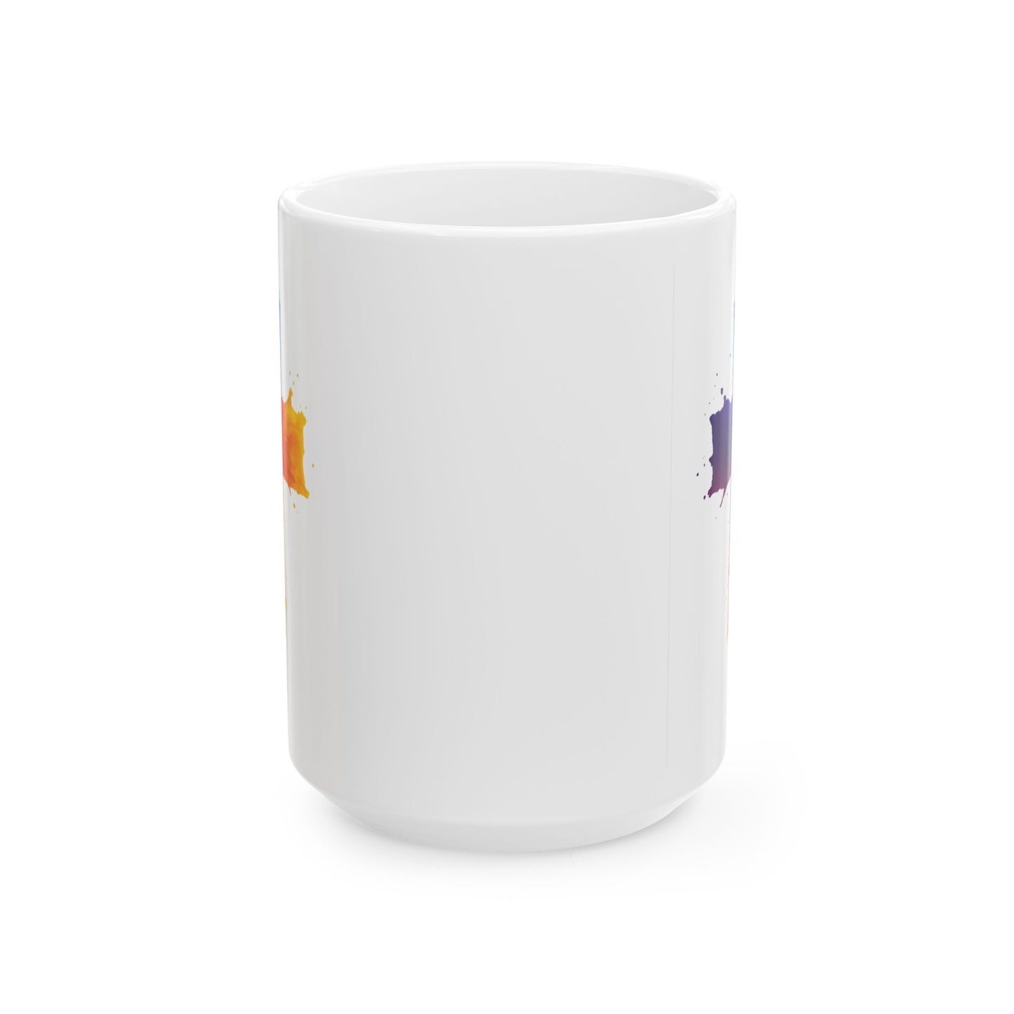 Christian Coffee Mug Watercolor Cross Mug Faith-Based Gift for Him or Her Inspirational Religious Drinkware Scripture Mug