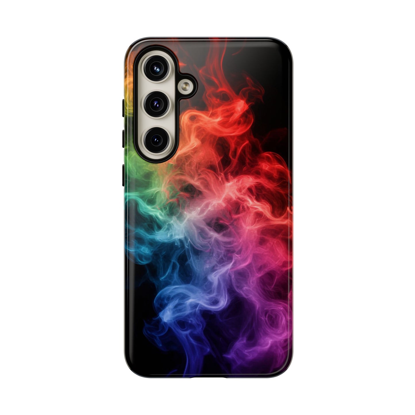 Samsung Galaxy Tough Case with Colorful Smoke Design