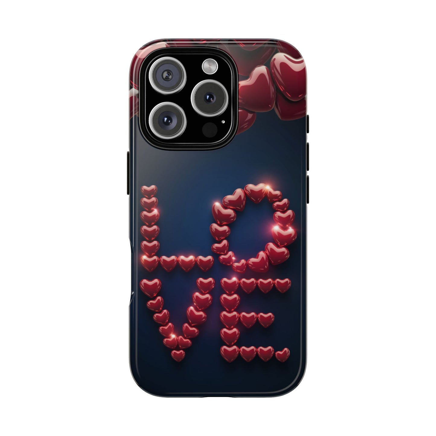 iPhone Case - Love Hearts Design