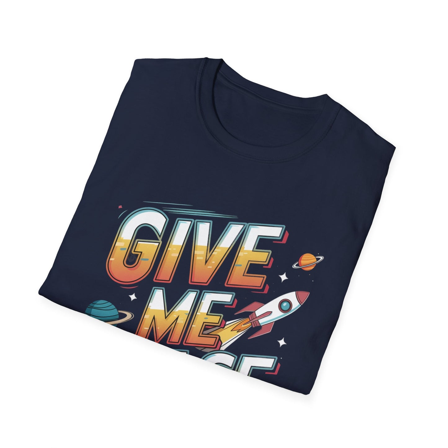 Give Me Space Shirt | Funny Space T-Shirt for Men Women | Rocket Planet Graphic Tee | Sarcastic Galaxy Shirt | Gift for Introverts