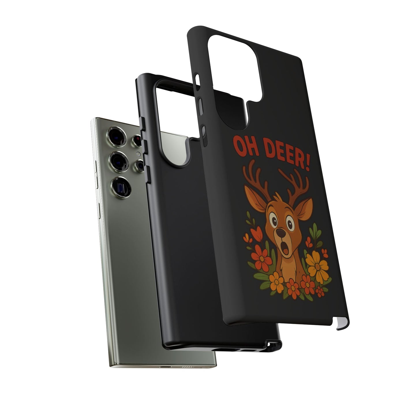 Samsung Phone Case Deer Galaxy Phone Case Nature Phone Accessory Gift for Animal Lovers Funny Case
