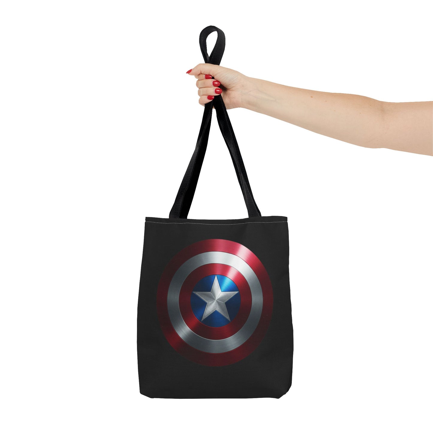 Heroic Shield Tote Bag - Stylish Marvel-Inspired Carryall for Fans