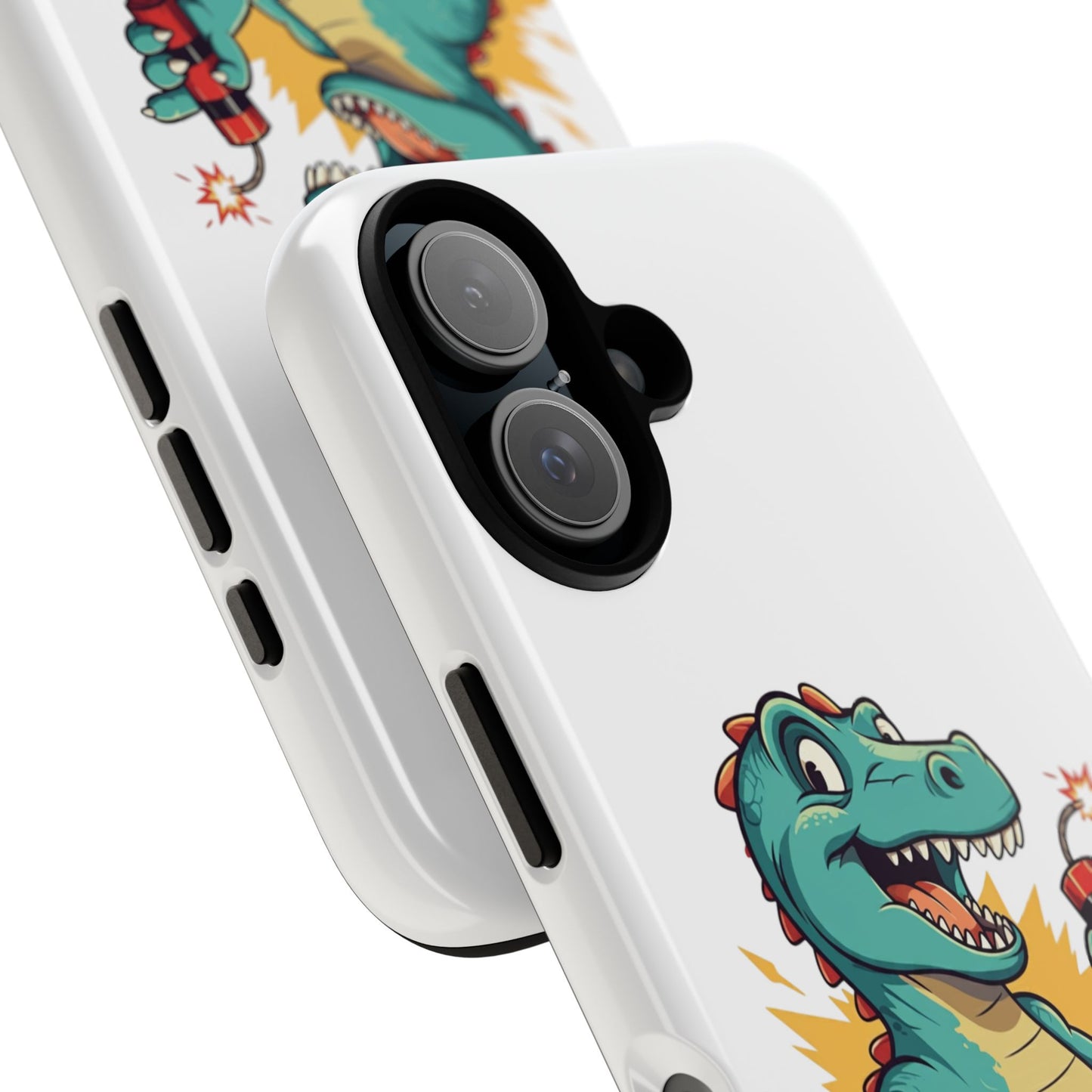 iPhone Case - Dino-Mite Pun Design