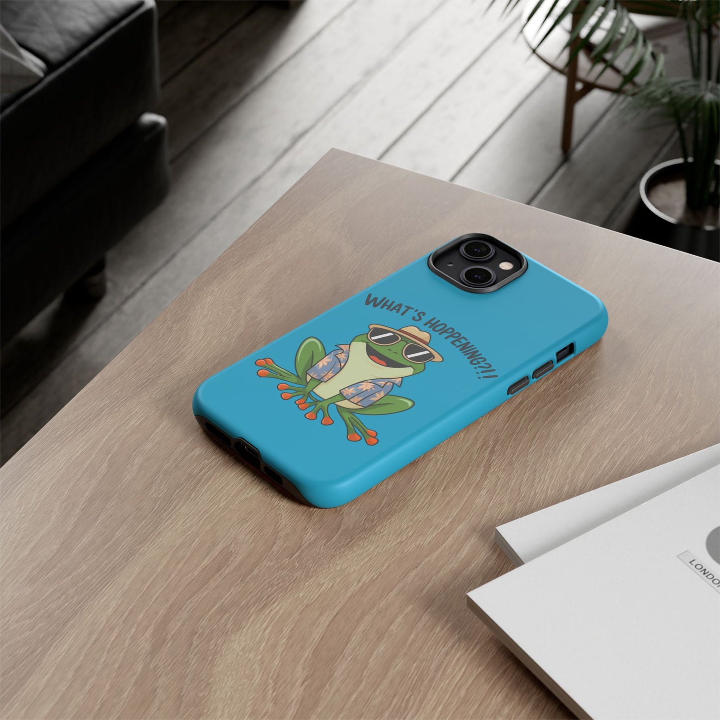 iPhone Case - Frog 'What's Hoppening'