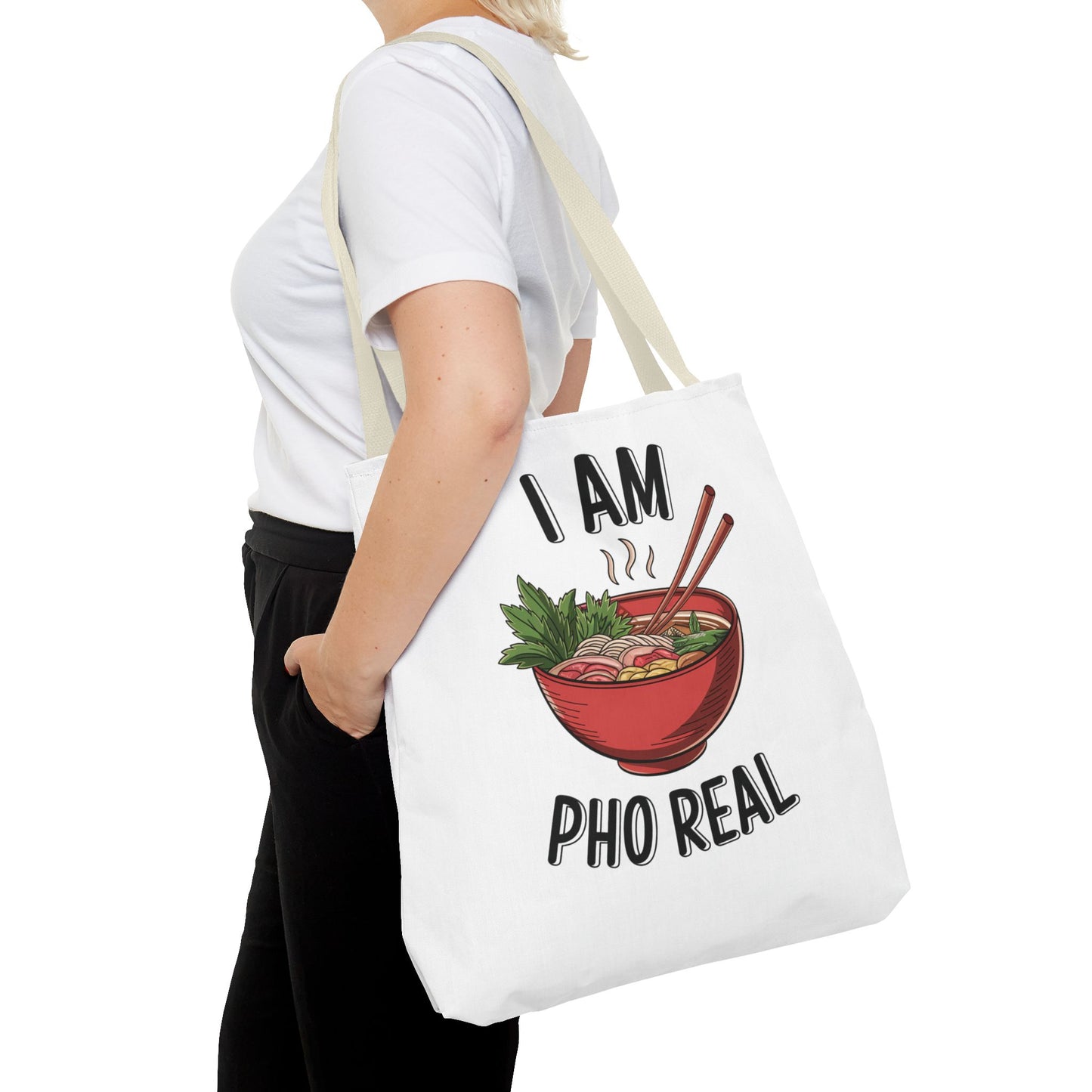 Pho Real Tote Bag Shopping Bag Pho Tote Reusable Bag Gift for Foodie Lover