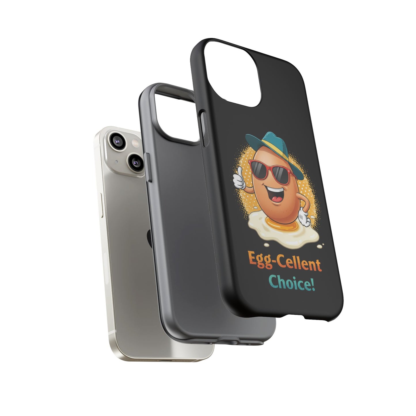 iPhone Case - Egg-Cellent Choice Pun Design
