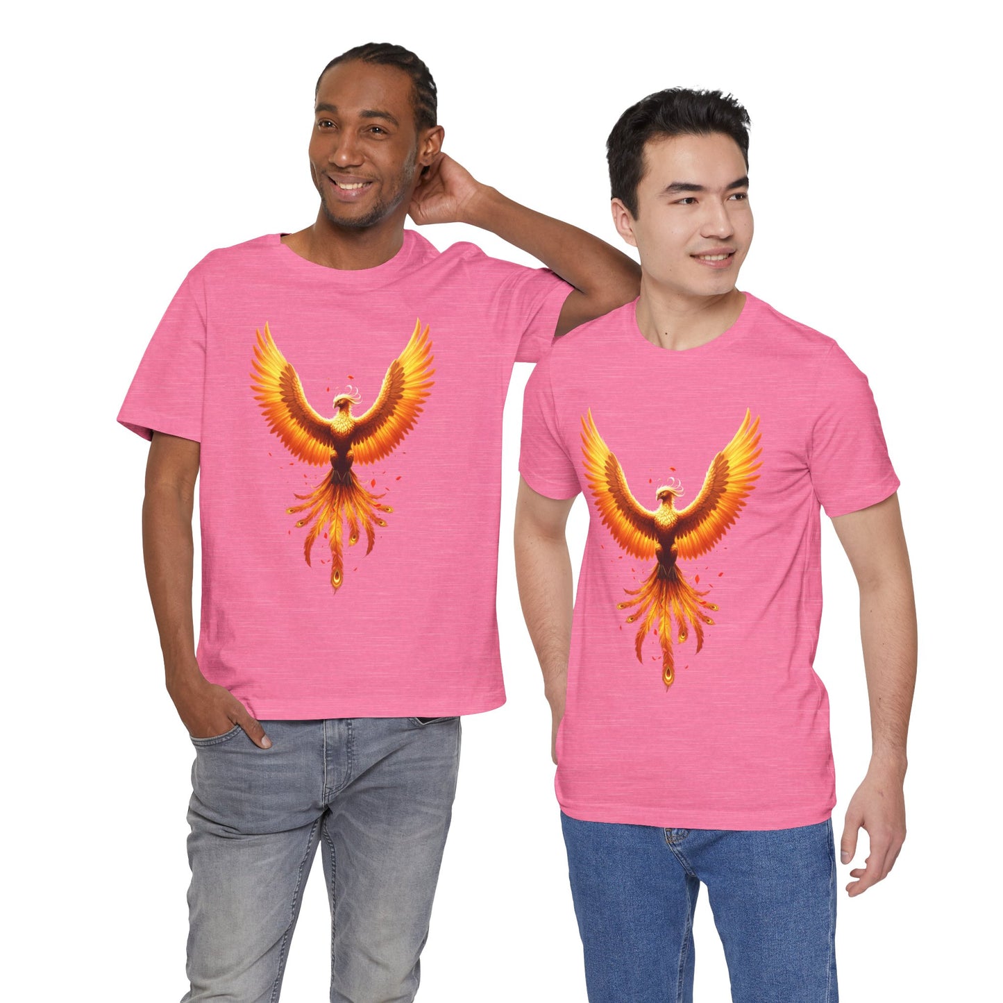 Phoenix Rising Shirt • Fiery Phoenix Graphic Tee • Rebirth Transformation Myth Shirt • Firebird Art Tee • Unisex Gift Tee XS‑5XL