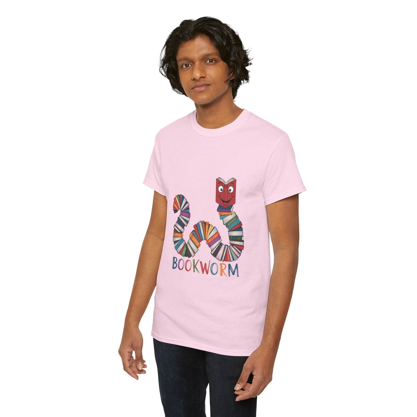 Cute Bookworm Shirt – Funny Reading Lover Tee – Teacher Gift – Kids Book Tee – Unisex Book Nerd Shirt – Book Club Graphic T-Shirt