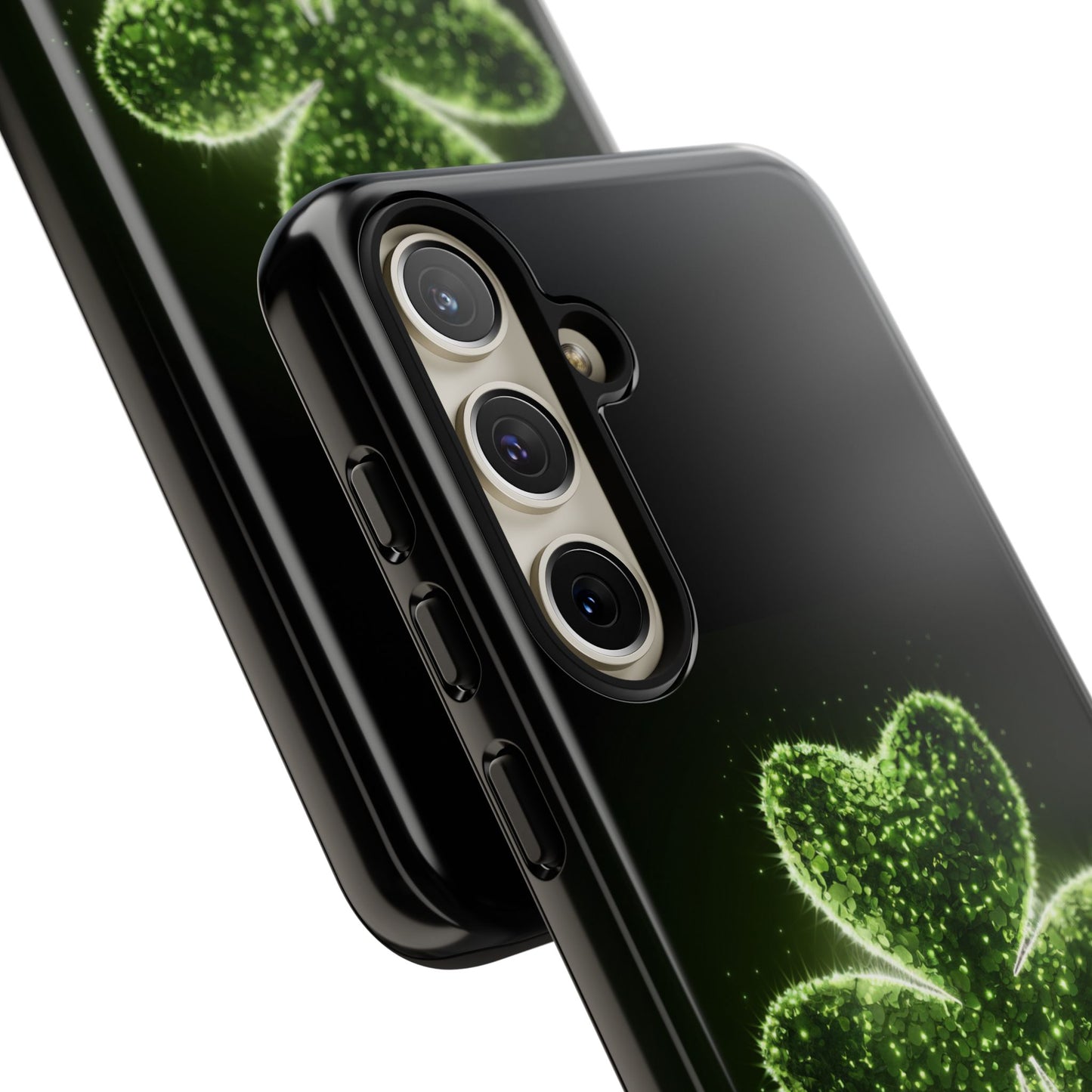 Phone Case - Shiny Shamrock Design for Samsung Galaxy