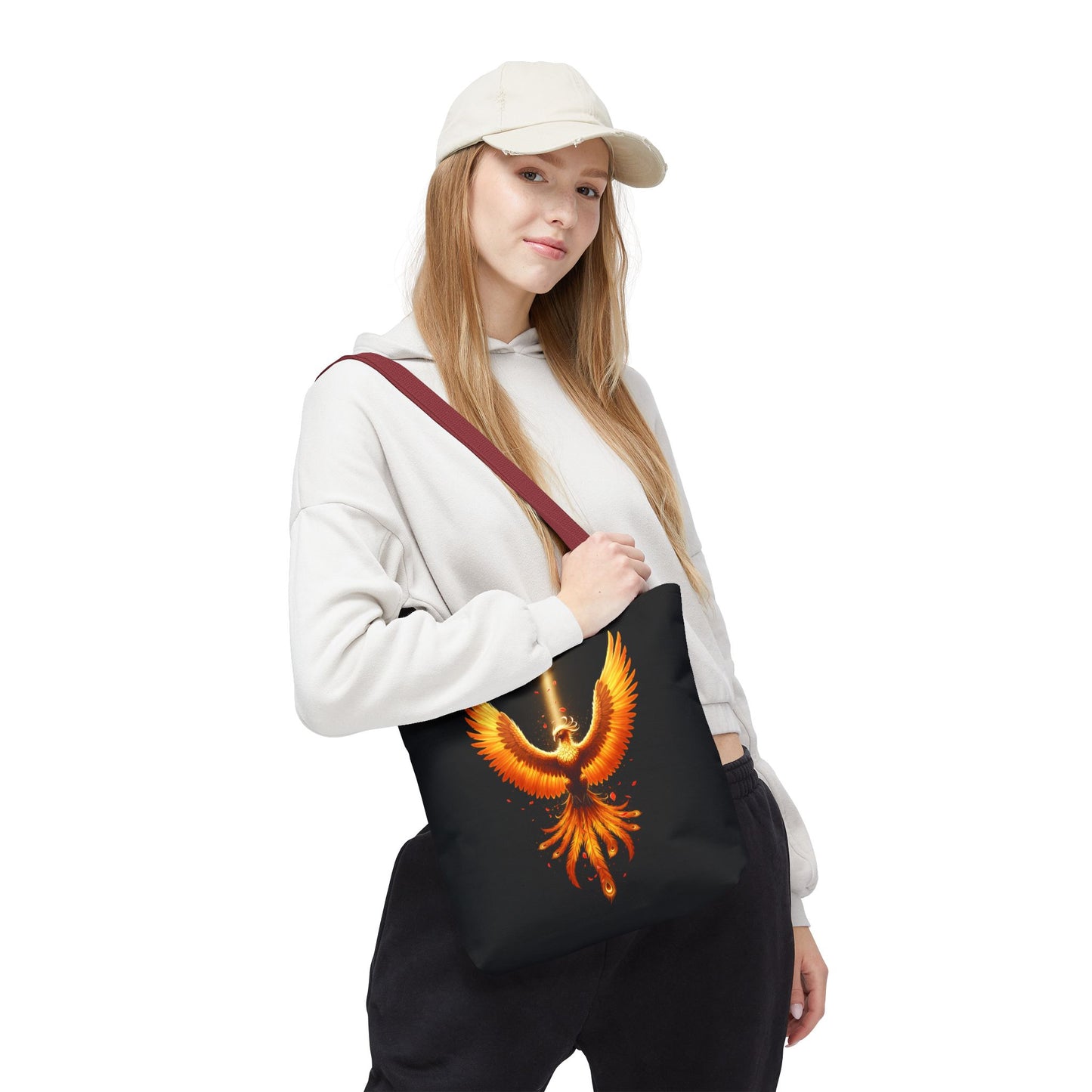 Majestic Phoenix Tote Bag - Empowerment & Inspiration Phoenix Bag Legendary Tote