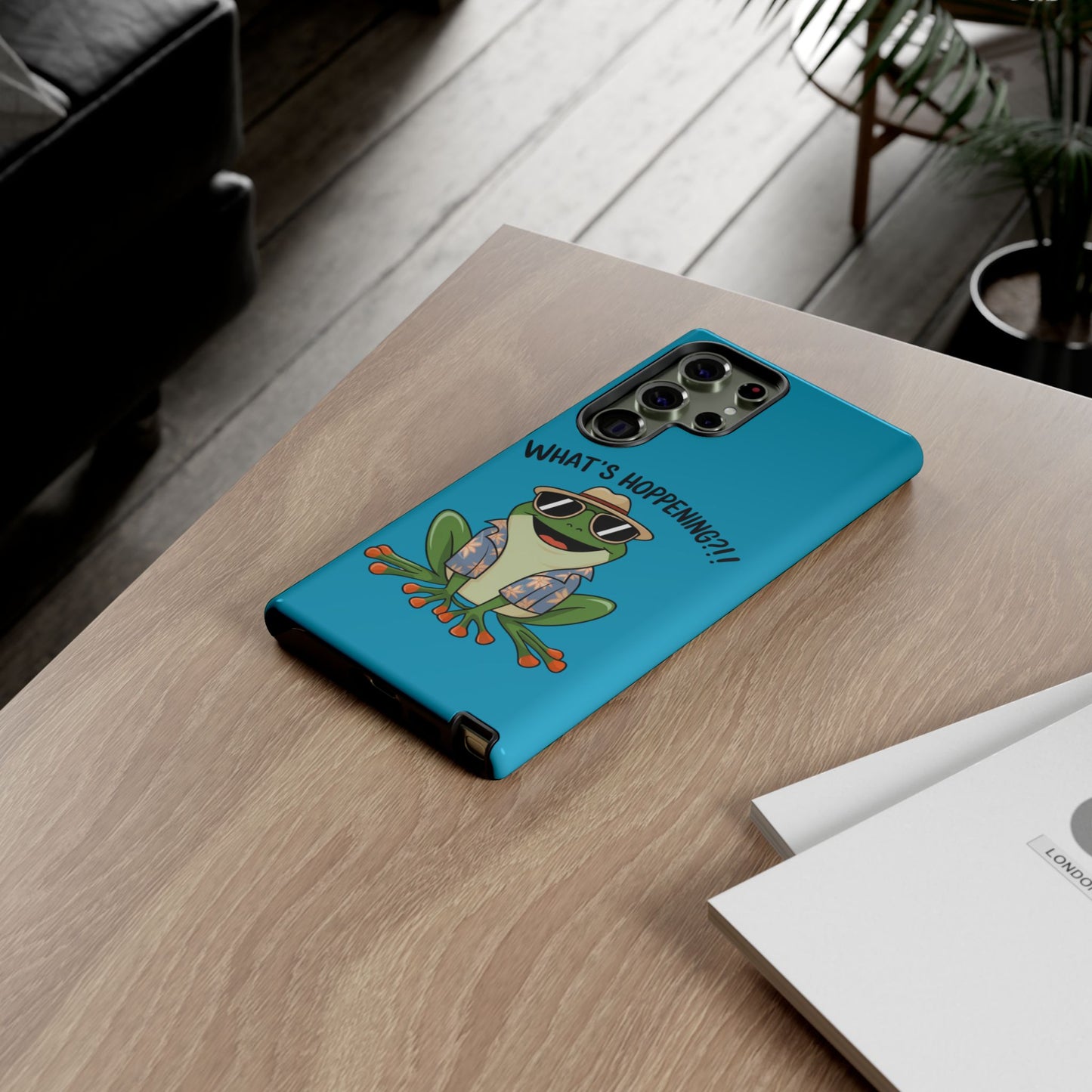 Phone Case - What's Hoppening Frog Design