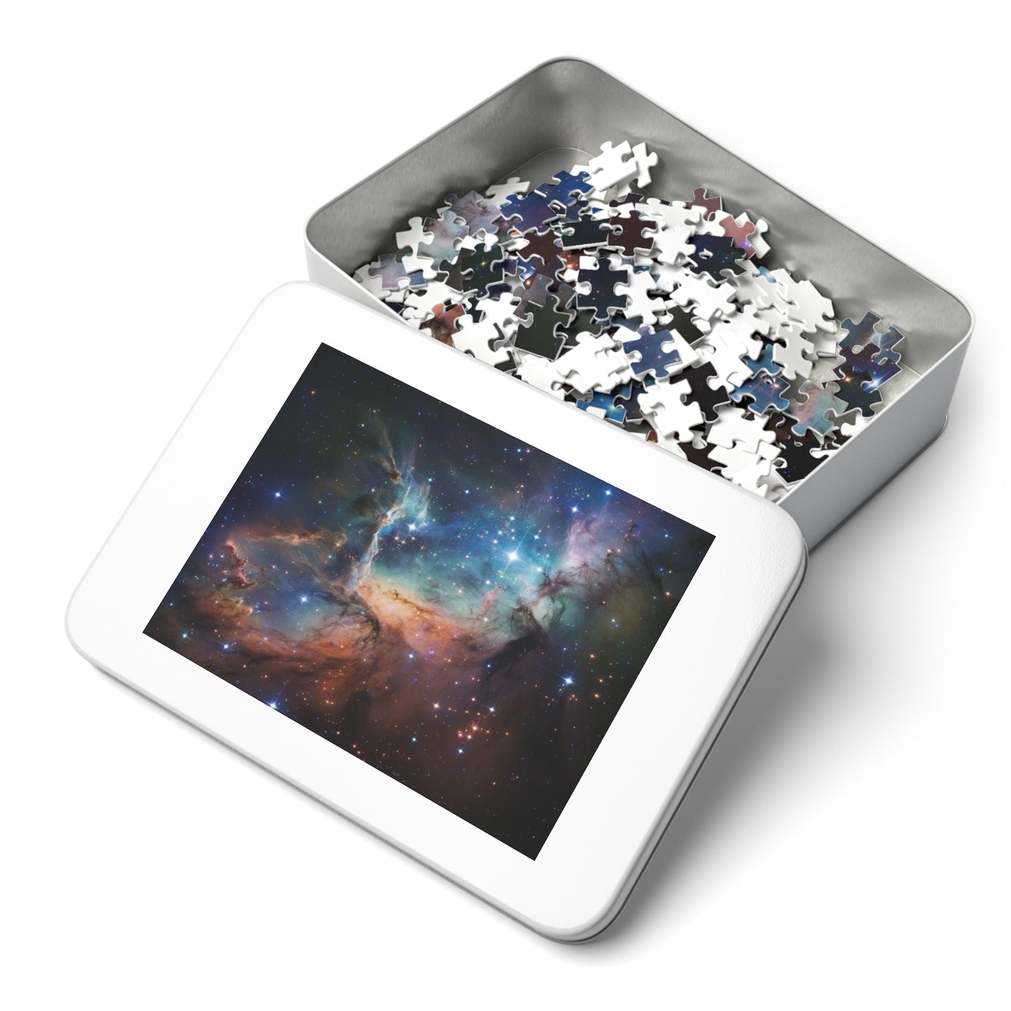 Jigsaw Puzzle Cosmic Space Art Galactic Game Star Puzzle