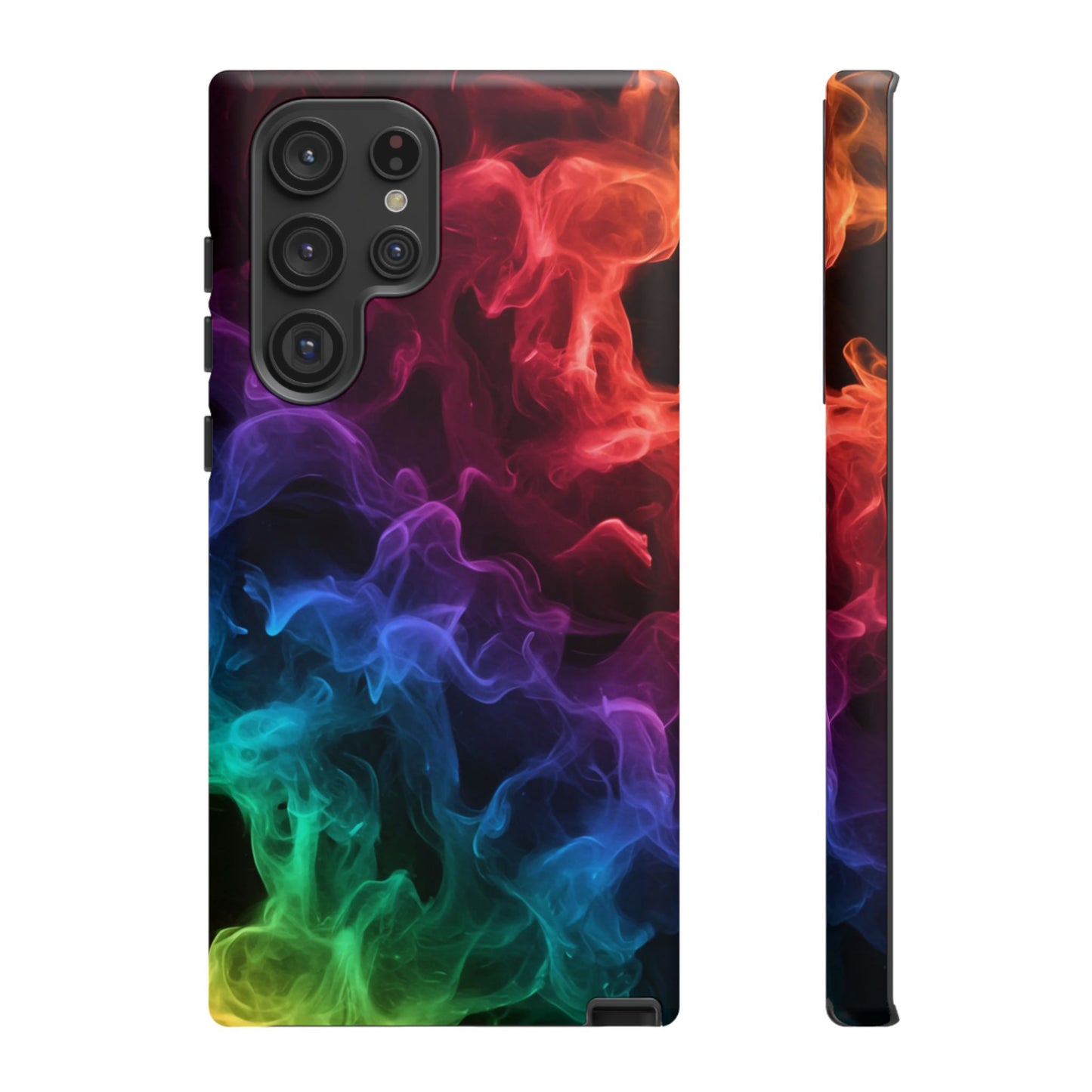 Samsung Tough Case - Colorful Smoke Design