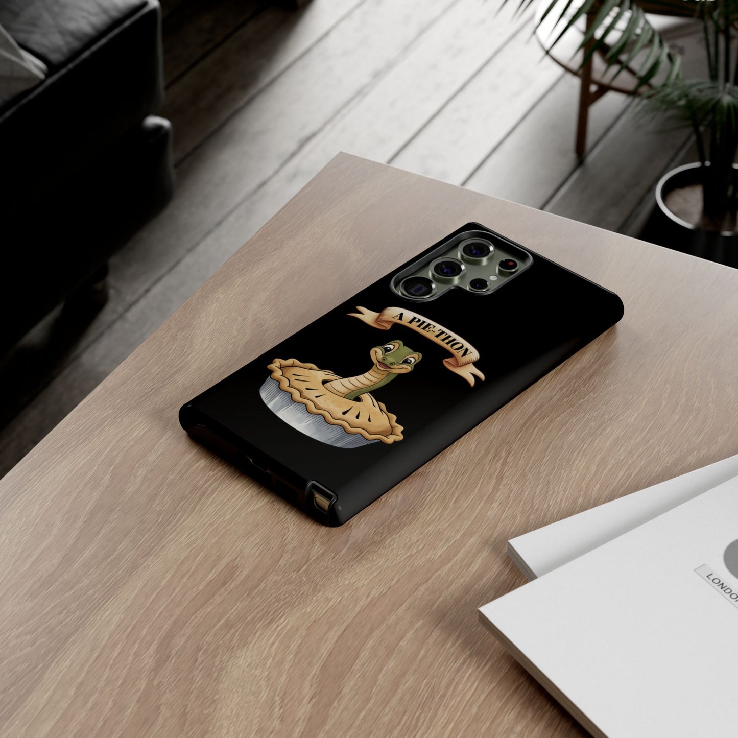 Phone Case - Funny Pie-Thon Samsung Galaxy Tough Case