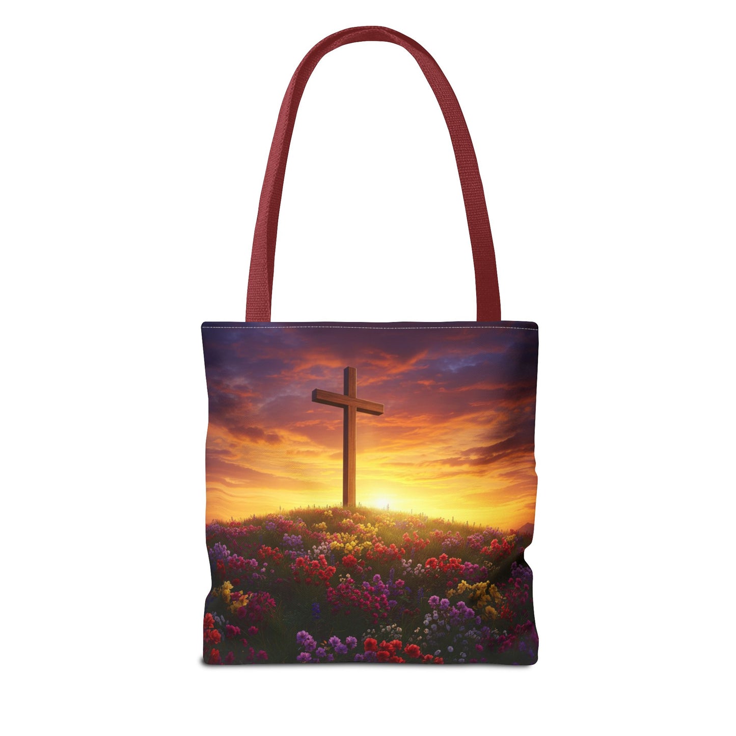 Da Vinci Cross Tote Bag Christian Bag Spiritual Tote Religious Tote Bag