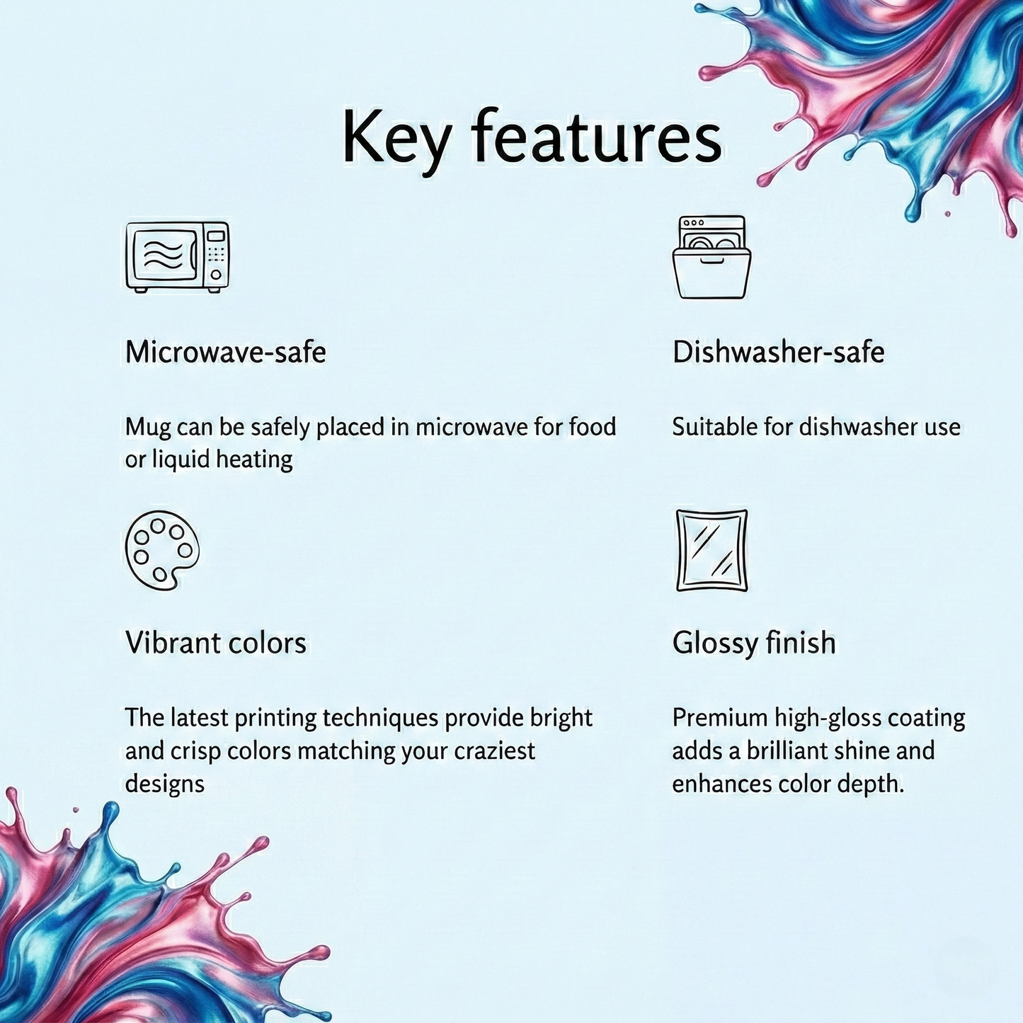 Stained Glass Pot of Gold Mug, Rainbow Coffee Cup, St Patricks Day Gift, Magical Fantasy Tea Mug, Celestial Drinkware, Lucky Irish Gift