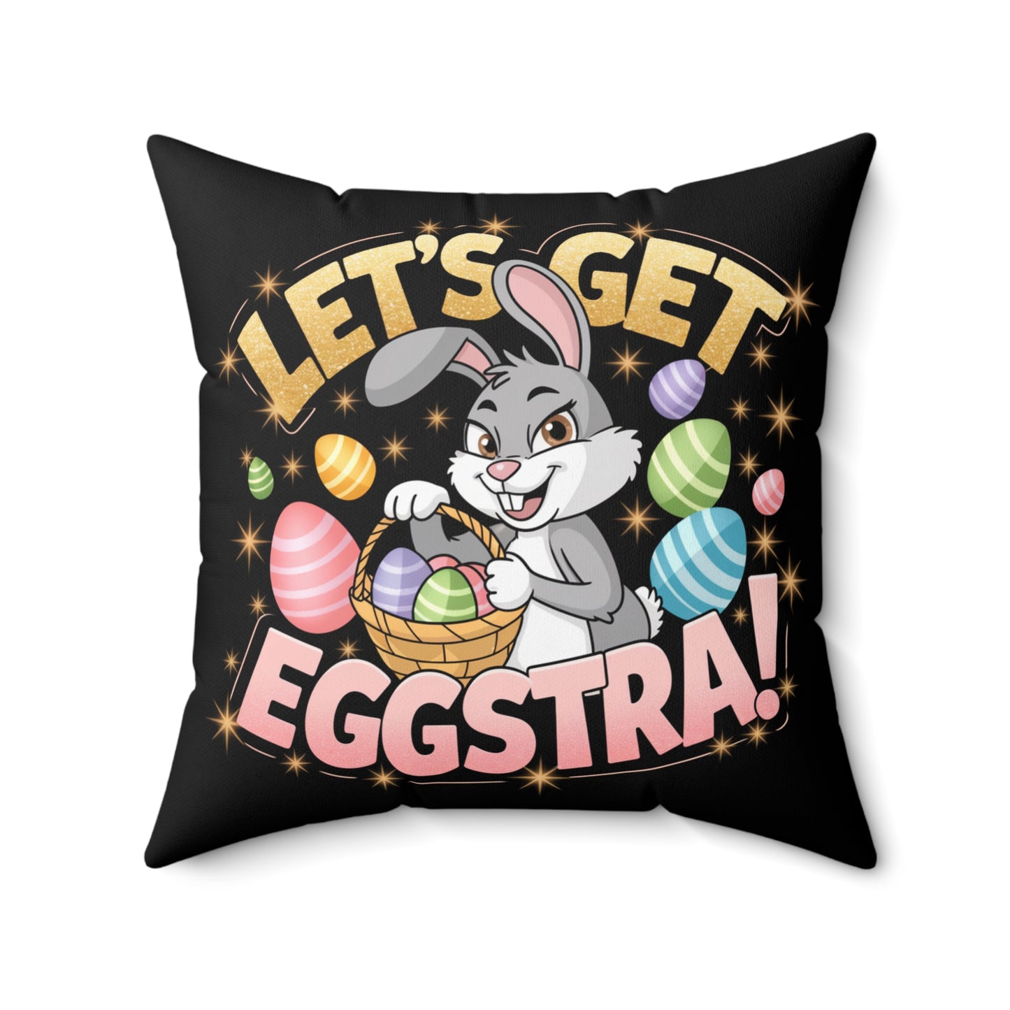 Easter Bunny Pillow Decorative Pillow Easter Decor