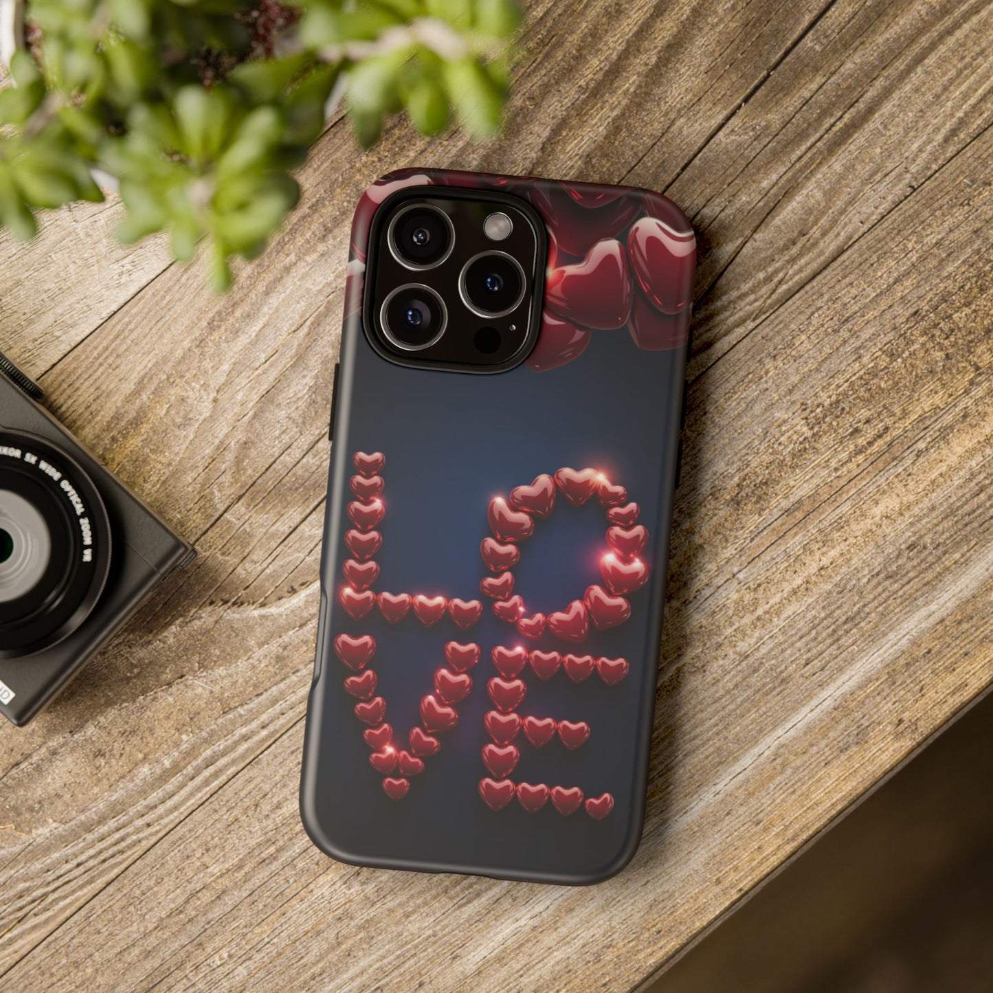 iPhone Case - Love Hearts Design