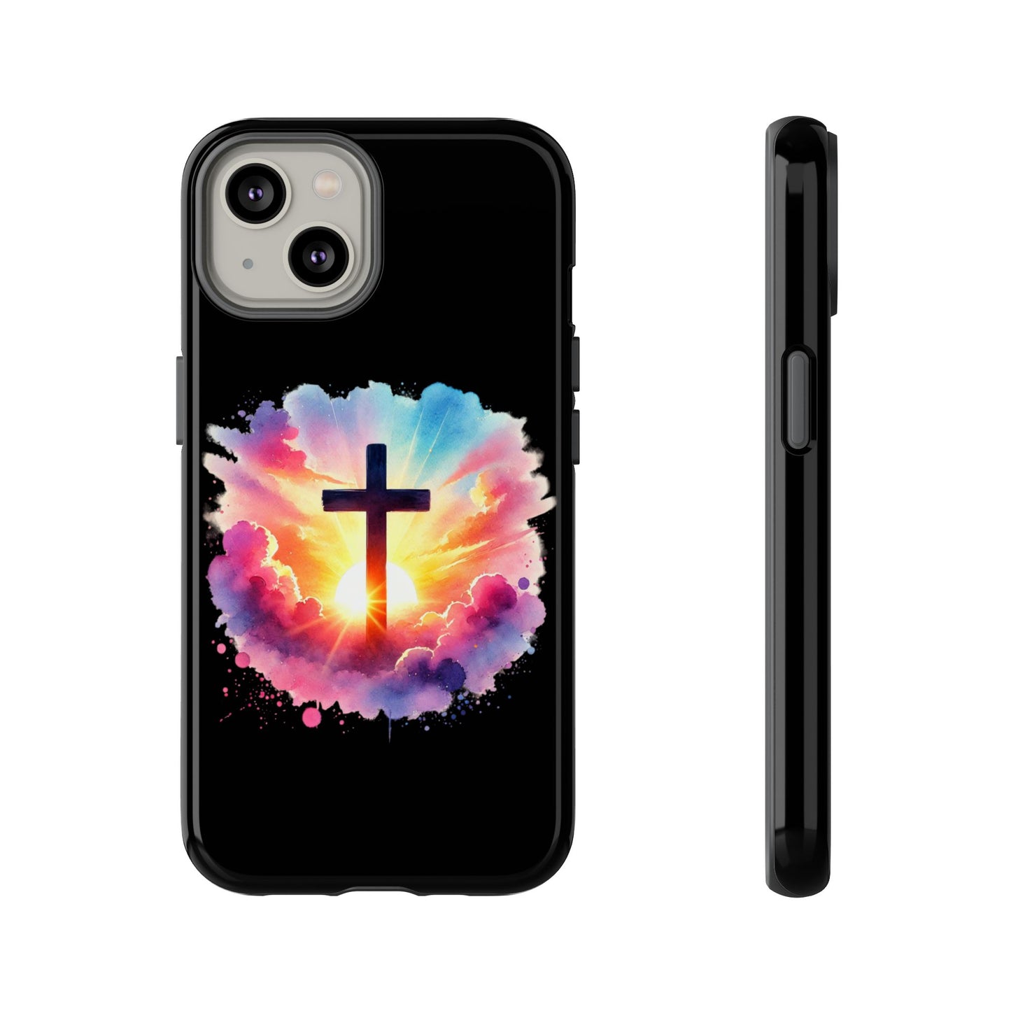 Inspirational Cross iPhone Case Christian Phone Case Easter iPhone Case Faith Based Case Easter iPhone Case